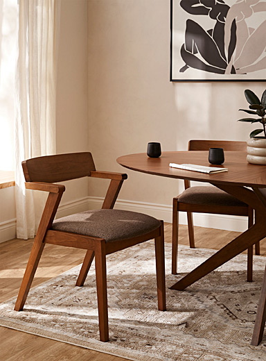 Zola oak wood chair