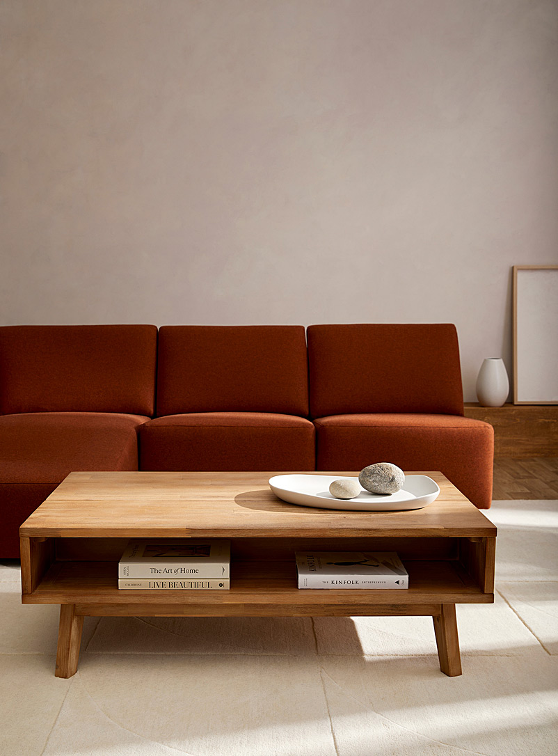 Adjustable Top Wooden Coffee Table