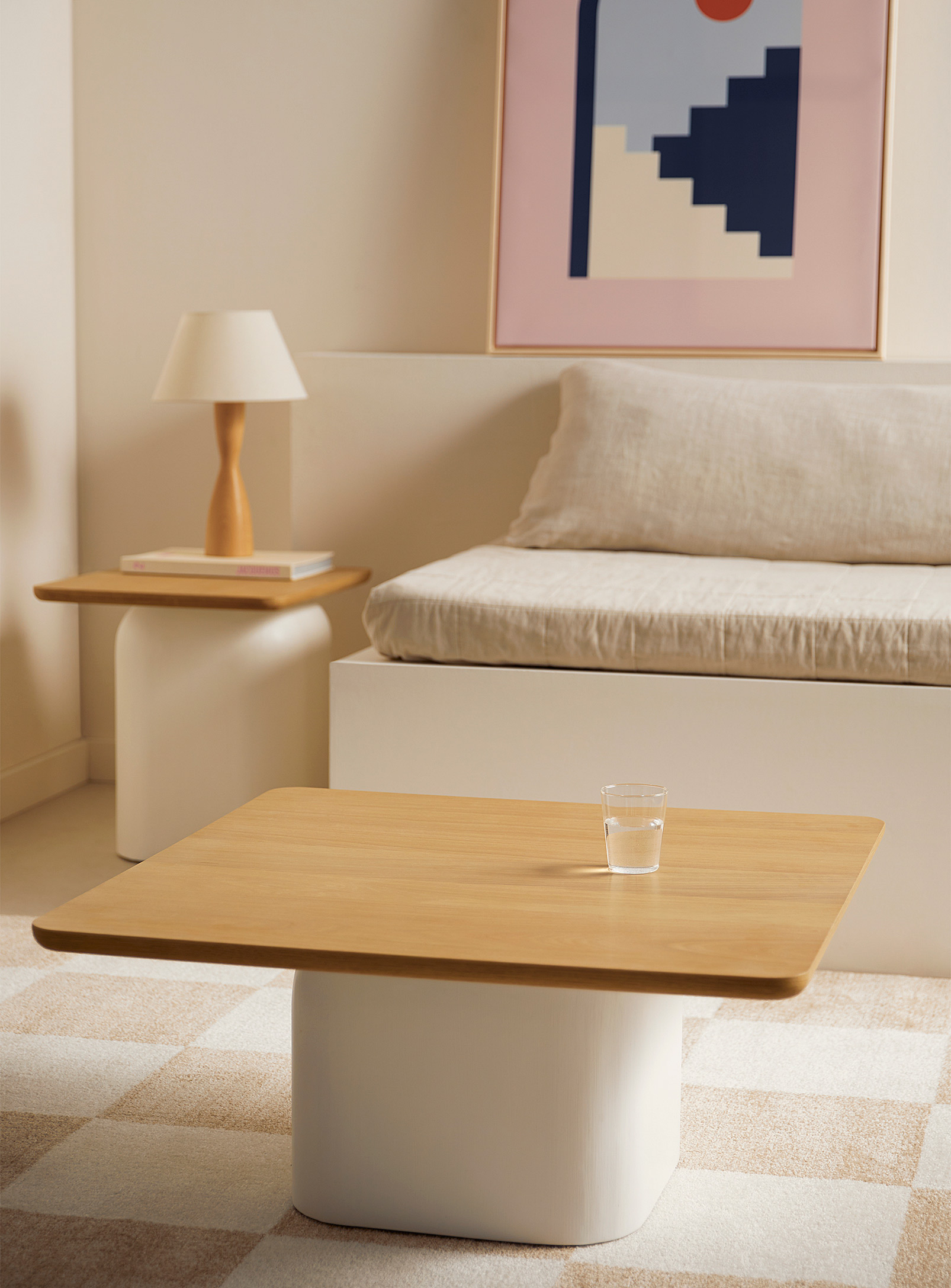 Simons Maison - Two-tone square coffee table