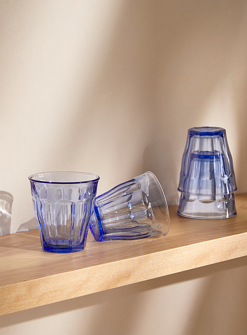Picardie small indigo glasses Set of 4 product image (primary)