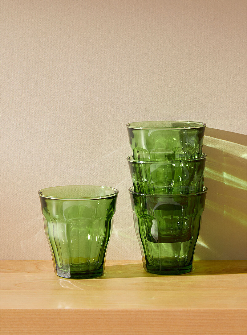 Picardie small green glasses Set of 4 product image (primary)