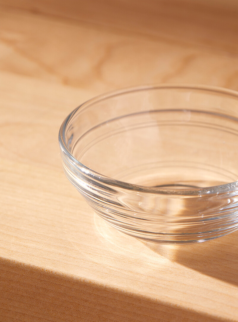 Nested transparent mini bowls Set of 6 product image 2