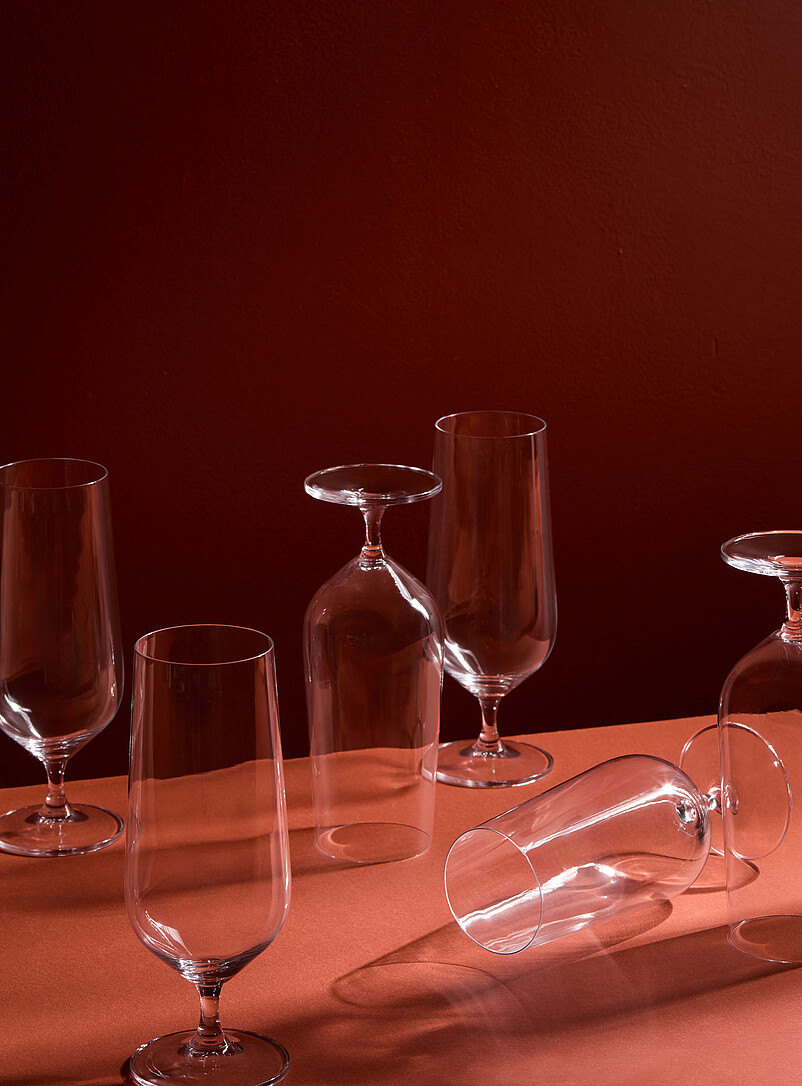 Strix large 21 oz. beer glasses Set of 6 product image (primary)