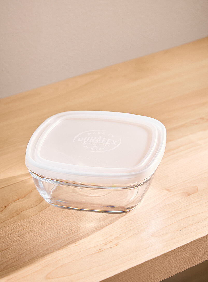 Square bowl with lid product image 2