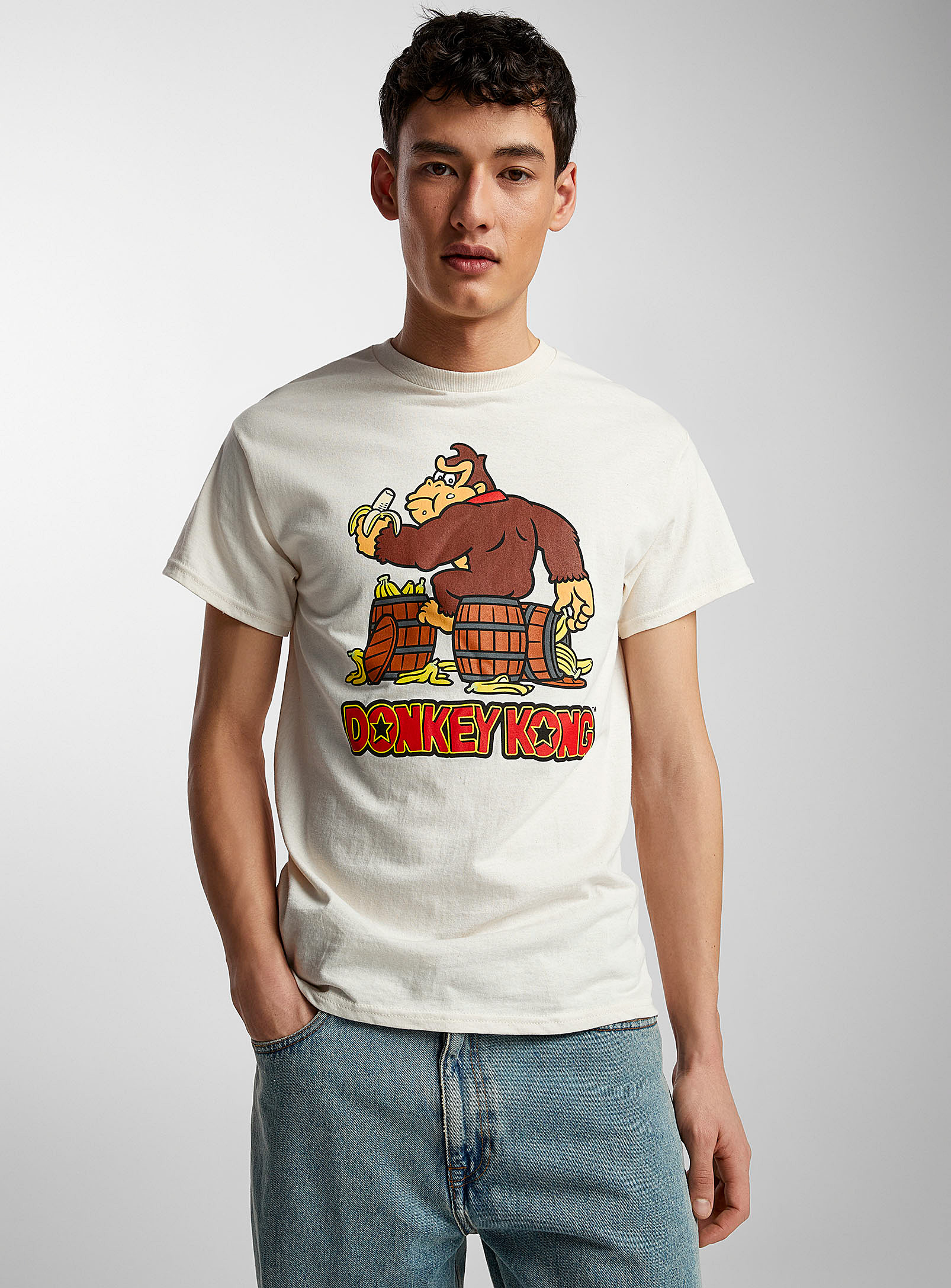 Le 31 Dunkey Kong T-shirt In Fawn