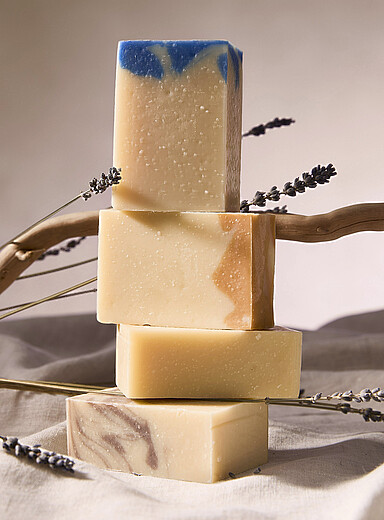 Hand and body soap quartet
