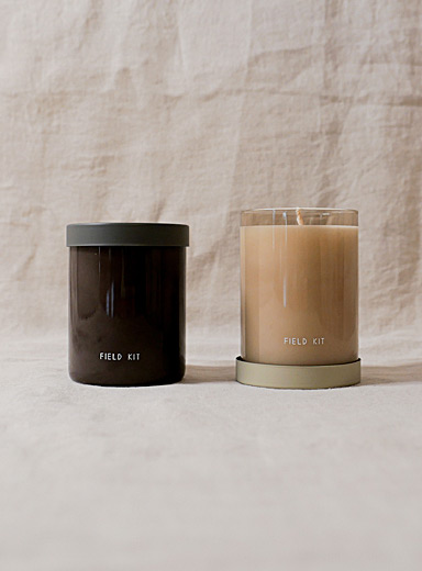 Woody scented candle set The Sauna and The Lumberjack