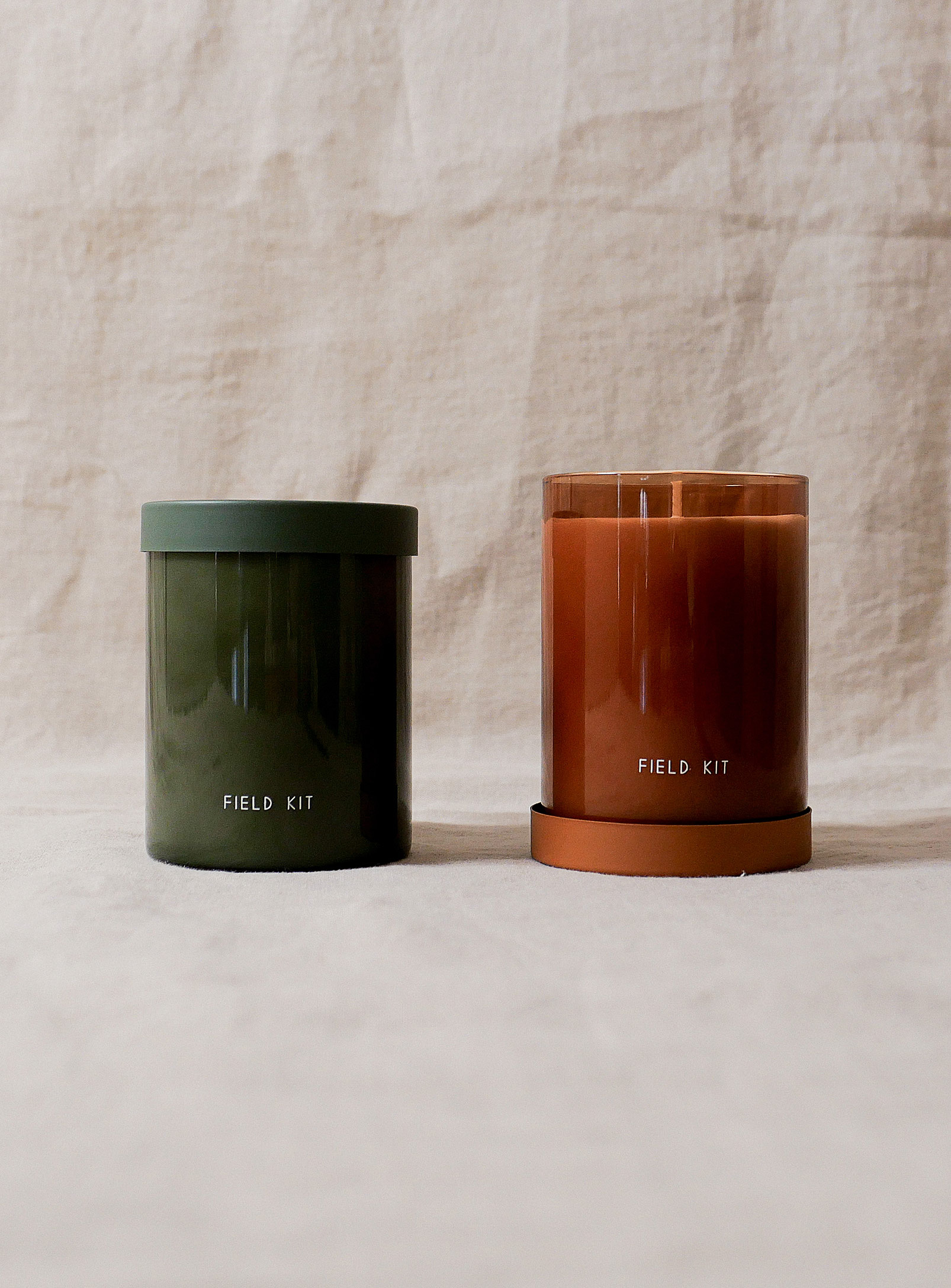 Field Kit - Citrus scented candle set The Explorer and The Professor
