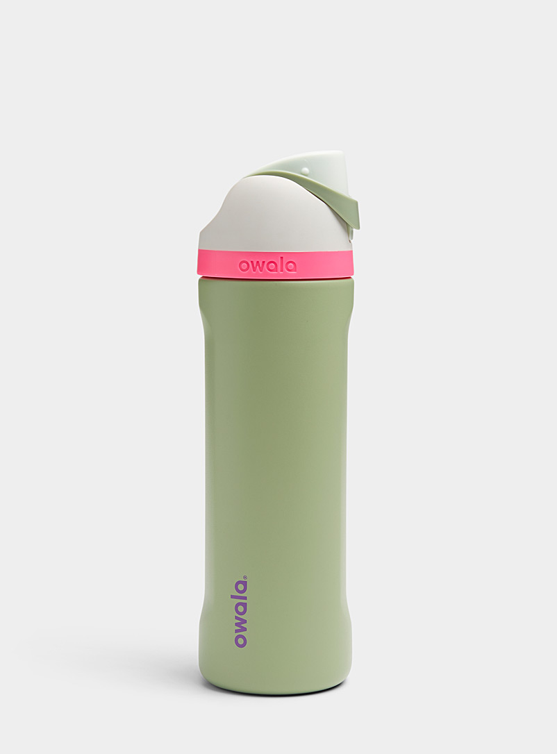 Owala: La bouteille isotherme vert sauge FreeSip Vert pour femme
