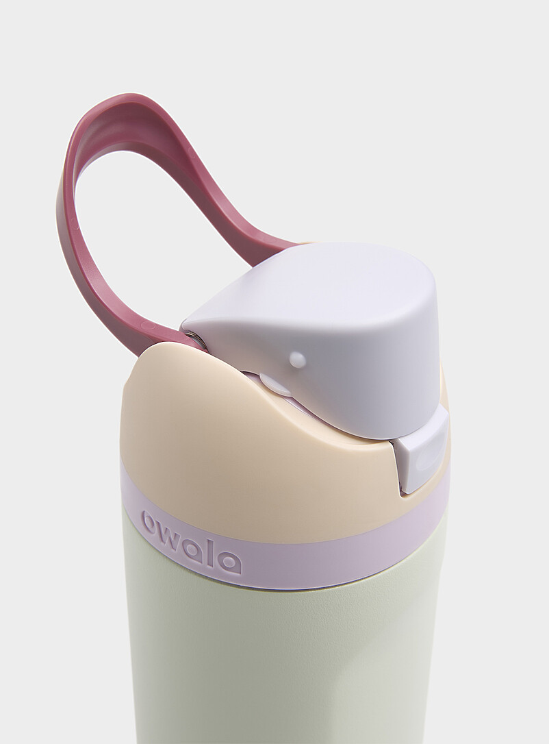 Owala Pink FreeSip colourful insulated bottle 24 oz. for women