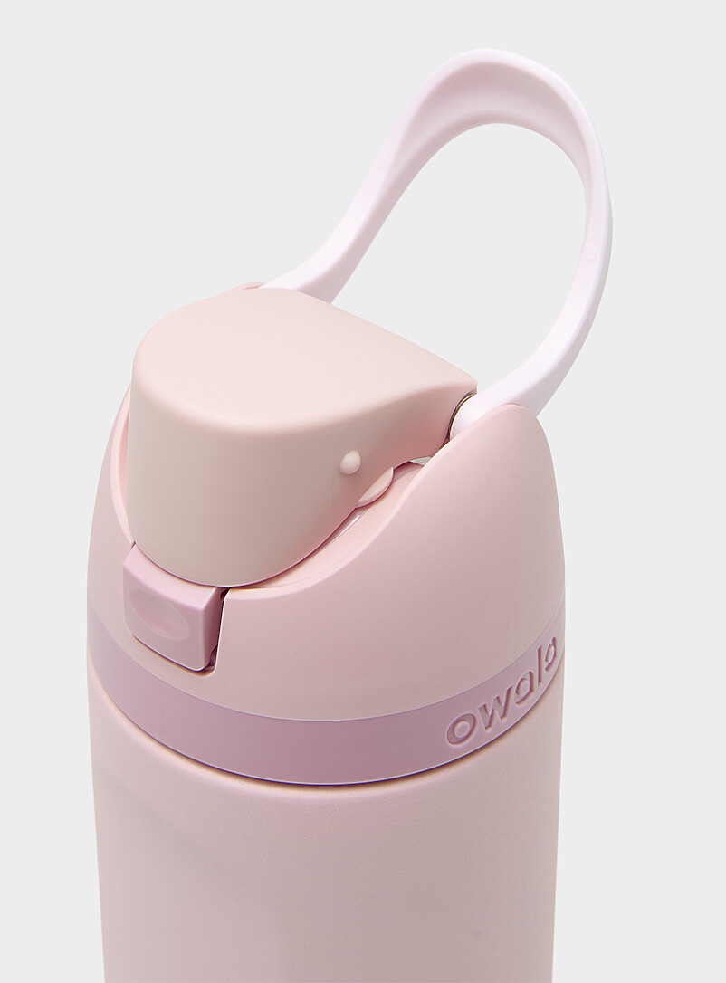 Owala Pink FreeSip colourful insulated bottle 24 oz. for women