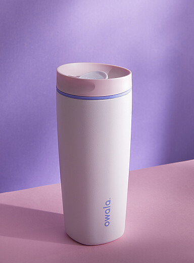 Owala Pink SmoothSip insulated mug 20&nbsp;oz.