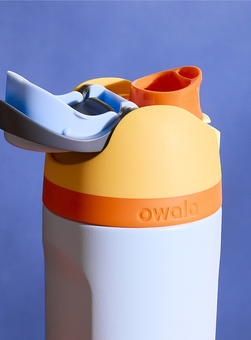 Owala: La bouteille isotherme FreeSip 16 onces Saumon - Corail