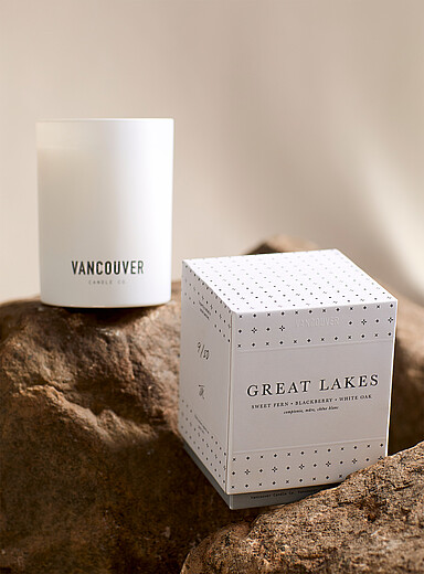 Great Lakes scented candle