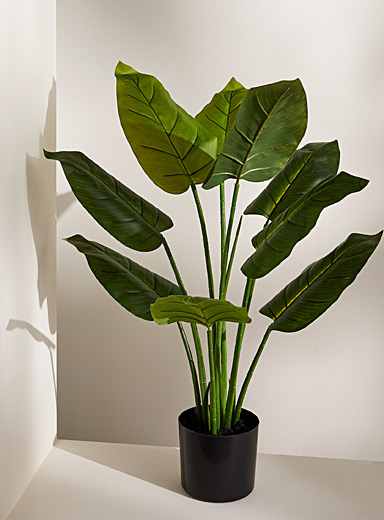 Artificial pothos green plant 94 cm tall