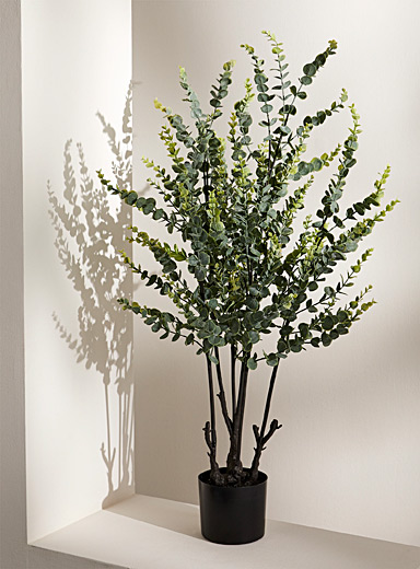 Artificial eucalyptus plant 112 cm tall