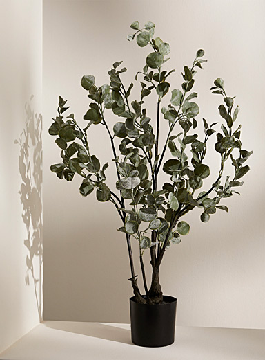 Artificial eucalyptus plant 89 cm tall