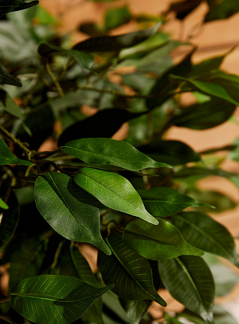 Artificial ficus green plant product image 2