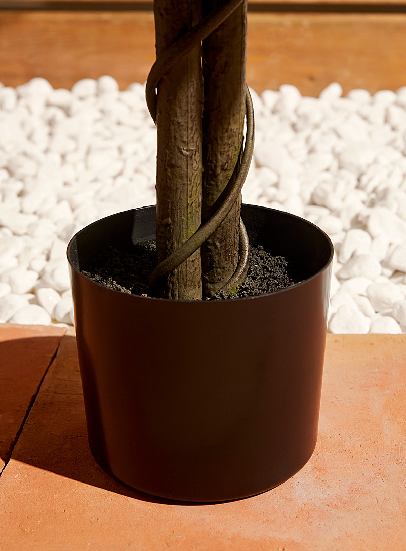 Artificial ficus green plant product image 3