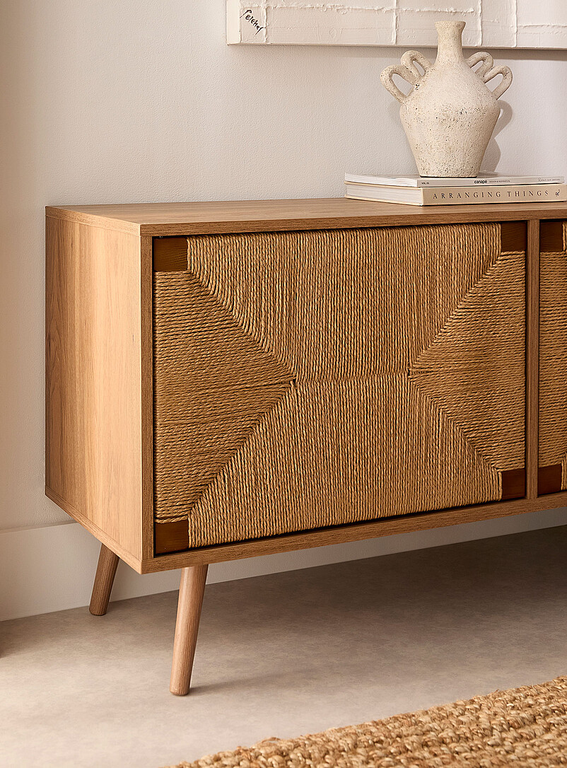 Seagrass doors TV unit product image 2