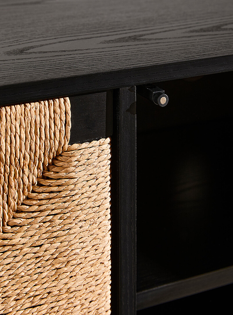 Seagrass triple-door TV unit product image 3