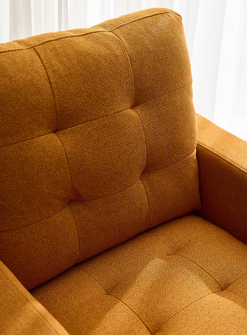 Tufted cushion accent armchair product image 2