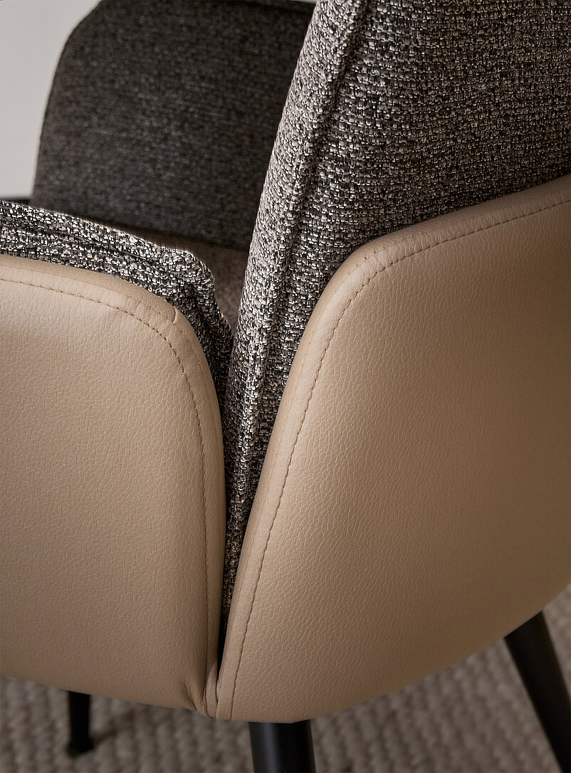 Speckled design dining chairs Set of 2 product image 3