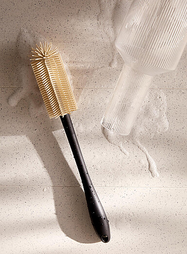 La brosse &agrave; bouteille silicone