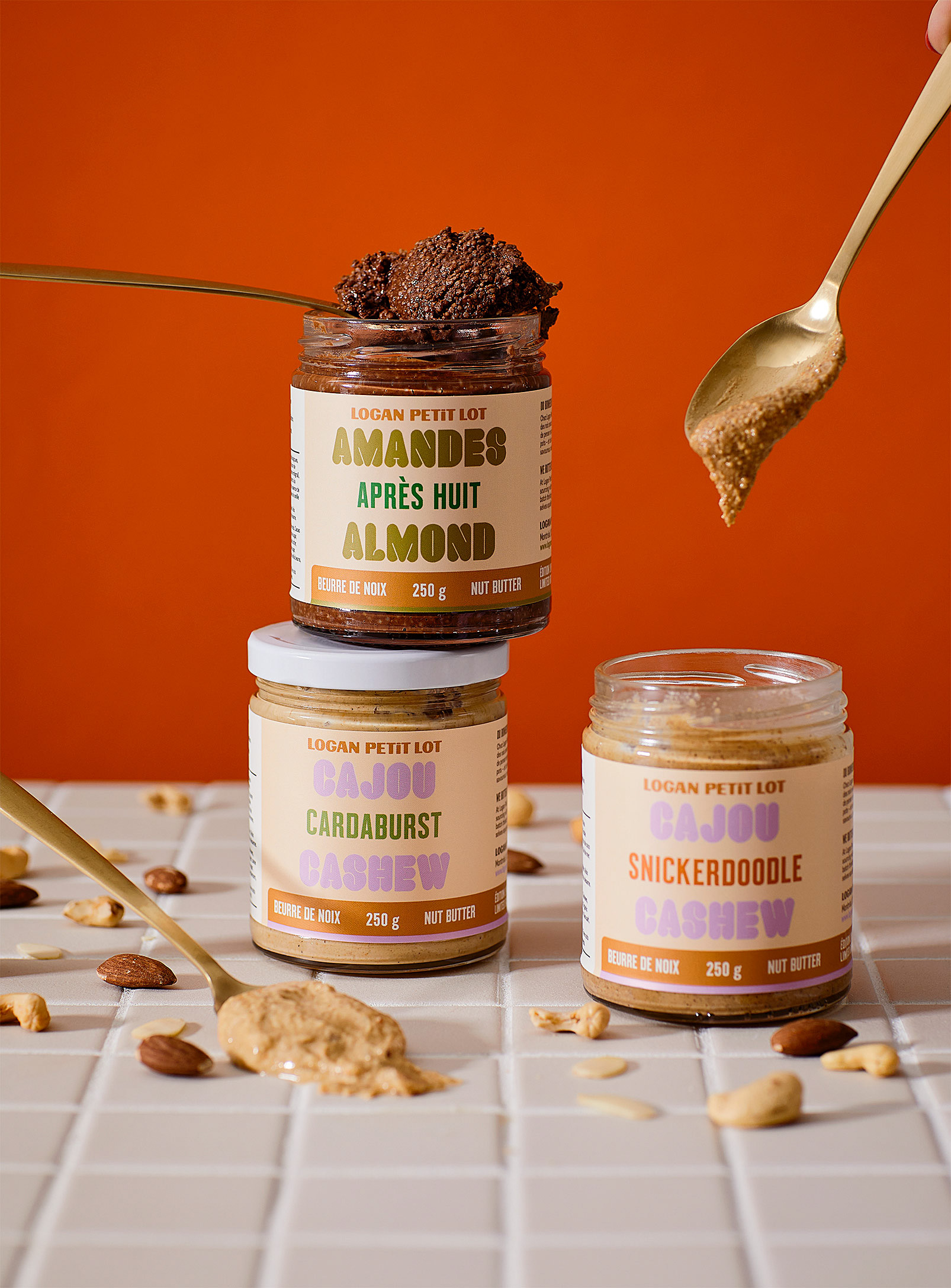Logan Petit Lot - Limited Edition nut butters Set of 3