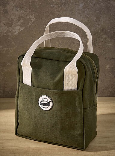 Simons Maison: Le sac &agrave; lunch &eacute;cusson Noir