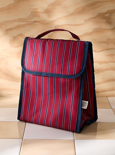 Flap lunch bag