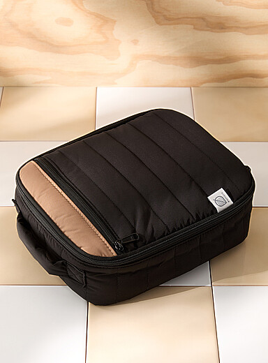 Le sac &agrave; lunch matelass&eacute; couleurs