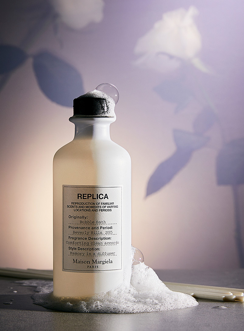Maison Margiela: Le diffuseur parfumé REPLICA Bubble Bath Blanc pour femme
