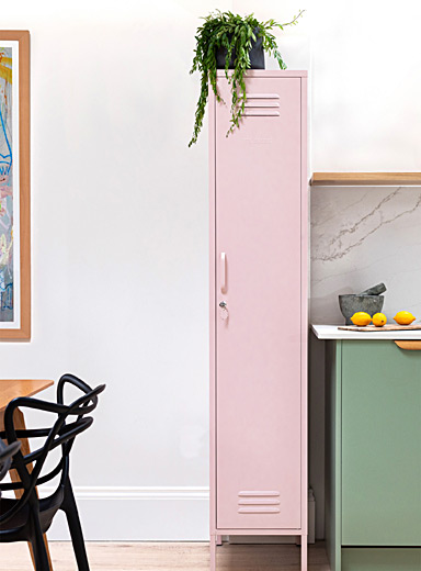 The Skinny metallic storage cabinet