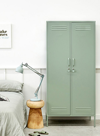 Mustard: L'armoire de rangement m&eacute;tallique The Twinny Fard &agrave; joues