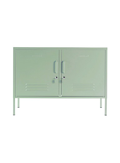Mustard: L'armoire de rangement m&eacute;tallique The Lowdown Beurre