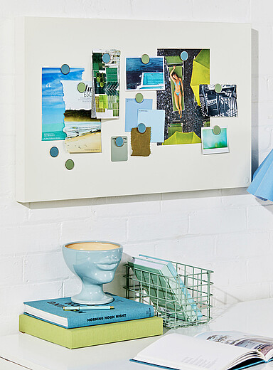 Mustard Ochre Yellow The Storyboard colourful magnetic board