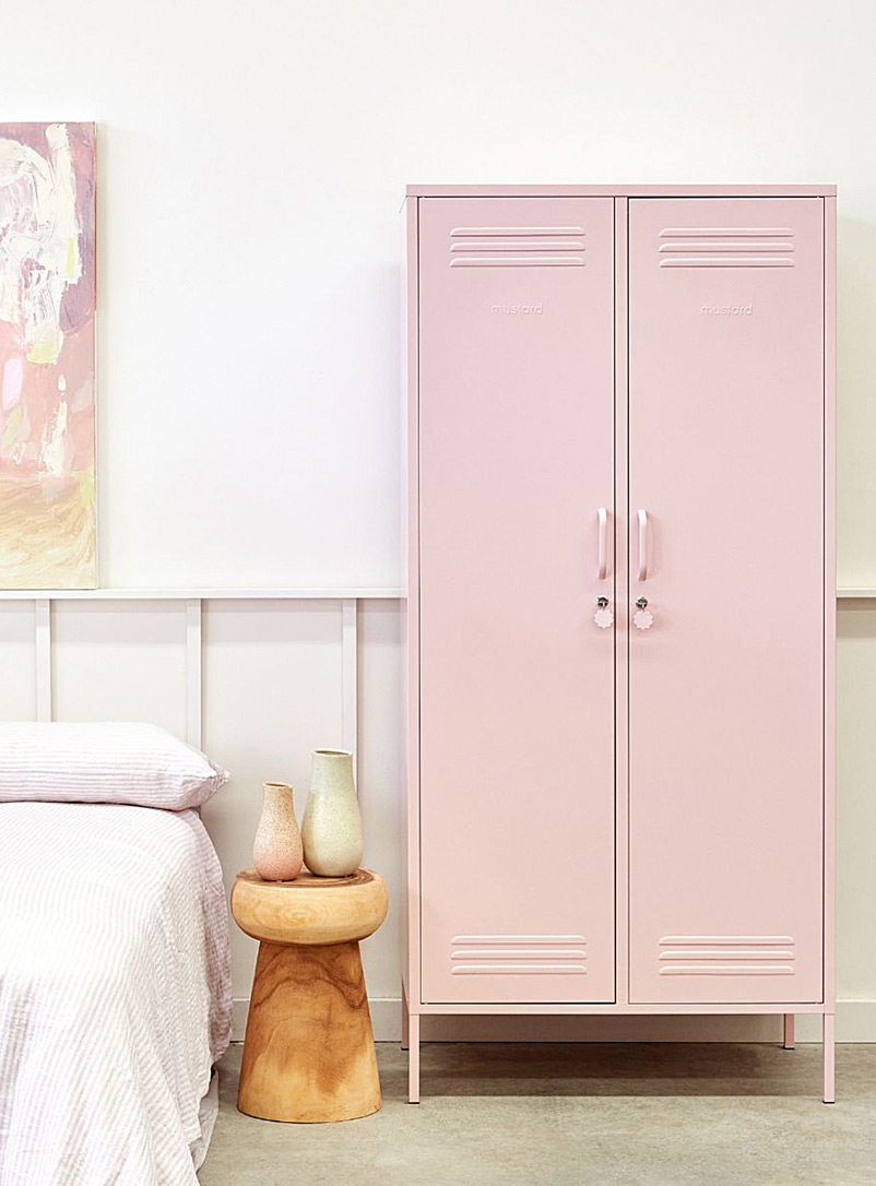 The Twinny metallic storage cabinet product image (primary)