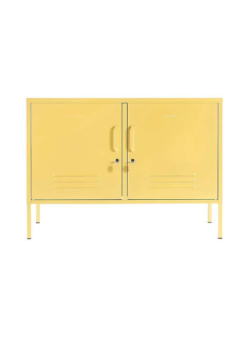 The Lowdown metallic storage cabinet product image 2