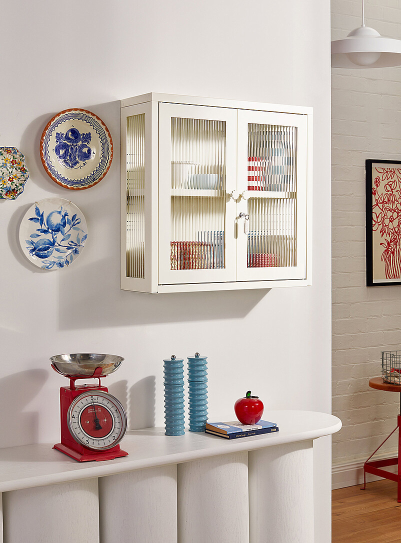 The Kit glass door metallic wall cabinet product image 2