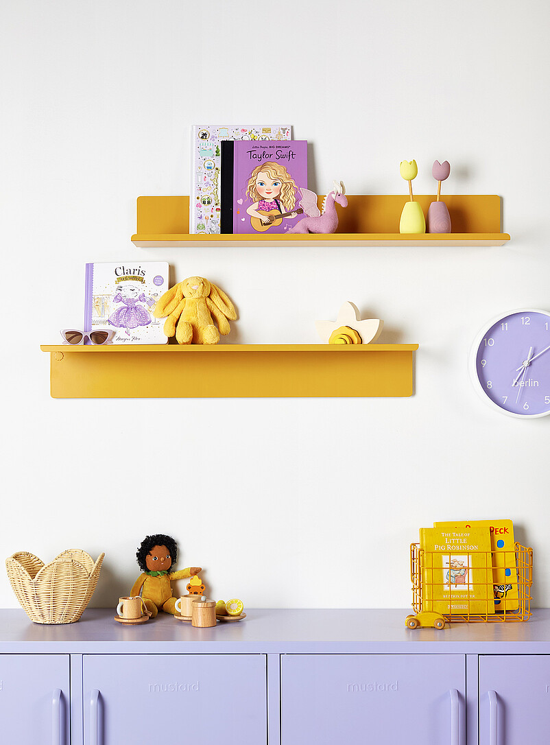 The Ledge large metallic shelf product image (primary)