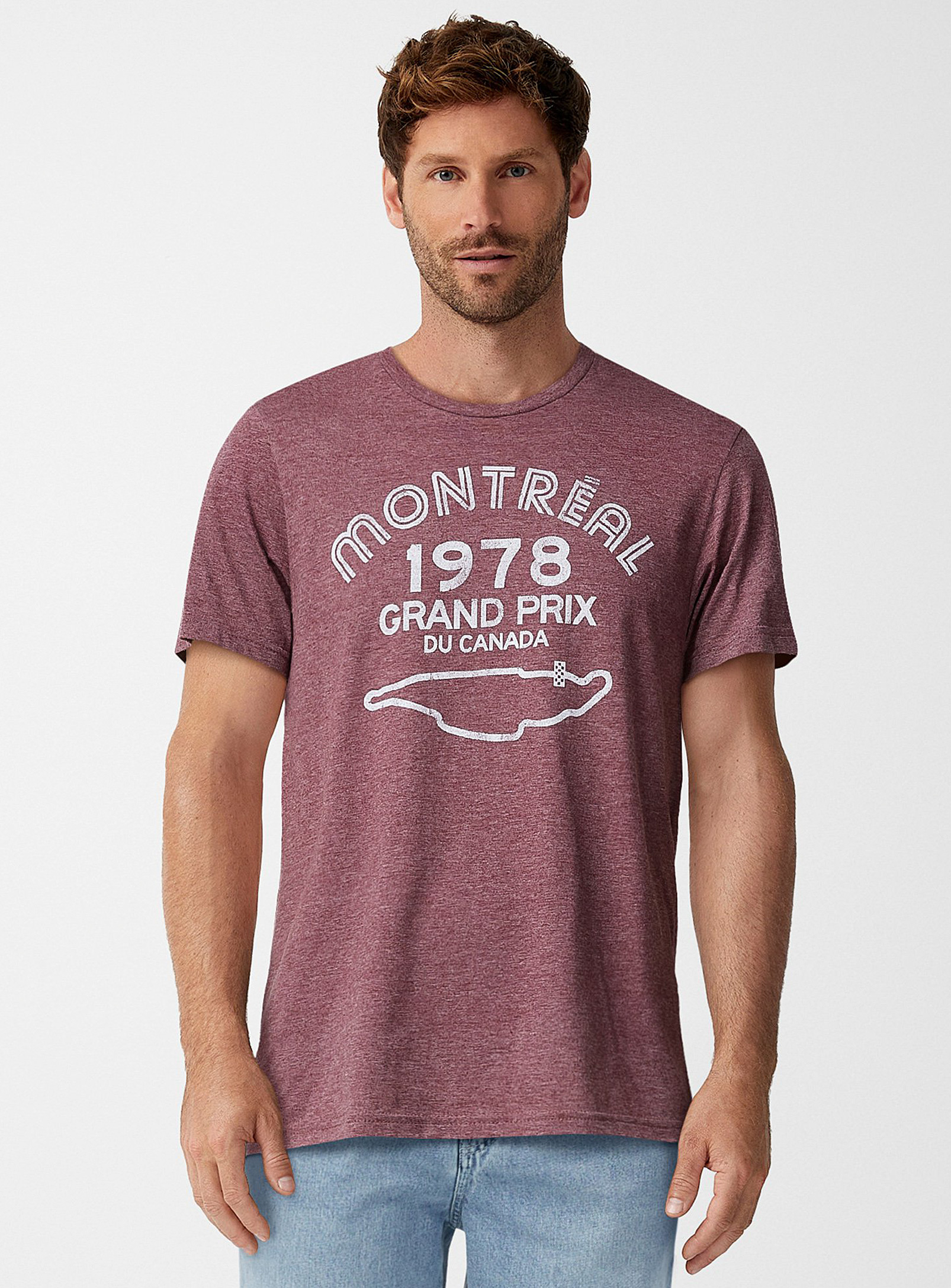 Le 31 Grand Prix 1978 T-shirt In Burgundy