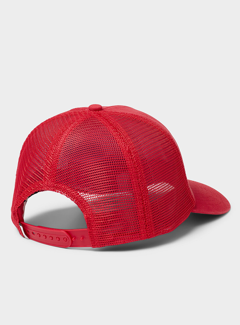 Rhythm: La casquette camionneur velours c&ocirc;tel&eacute; Brun pour femme