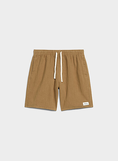 Le short Jam lin textur&eacute;