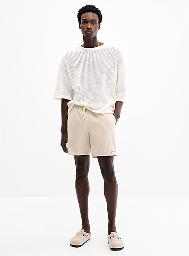 Rhythm Sand Jam colourful linen short for men