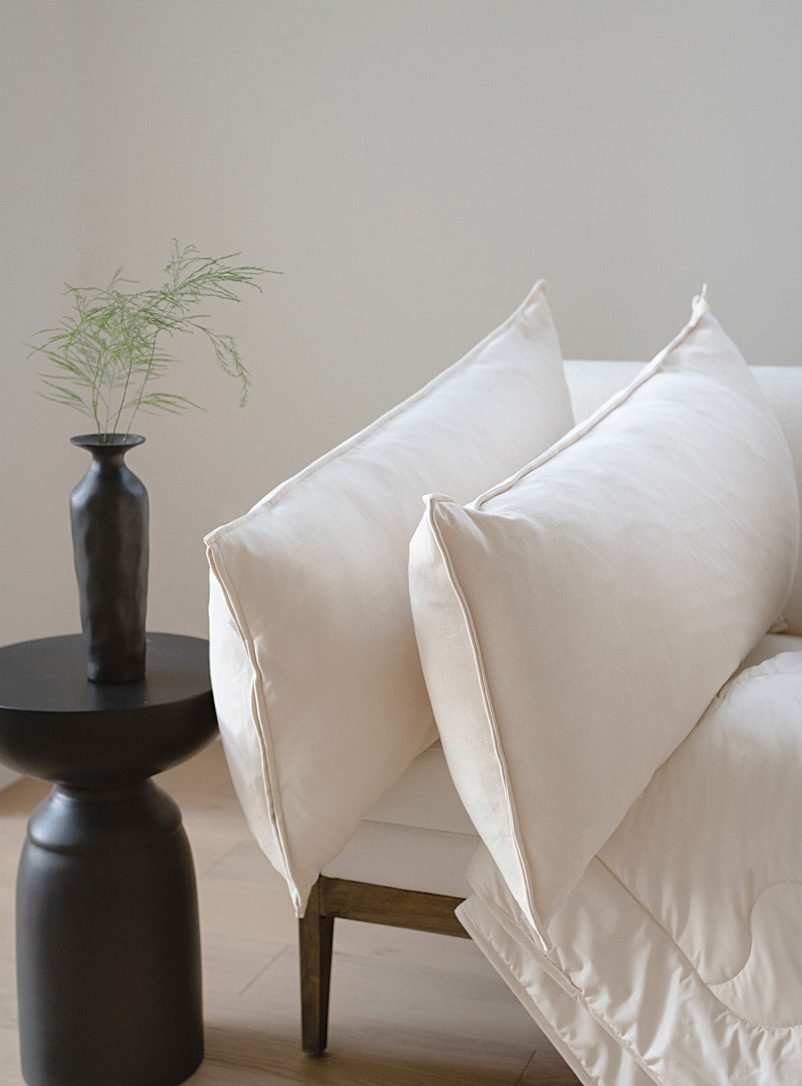 Obasan White Organic cotton and latex pillow