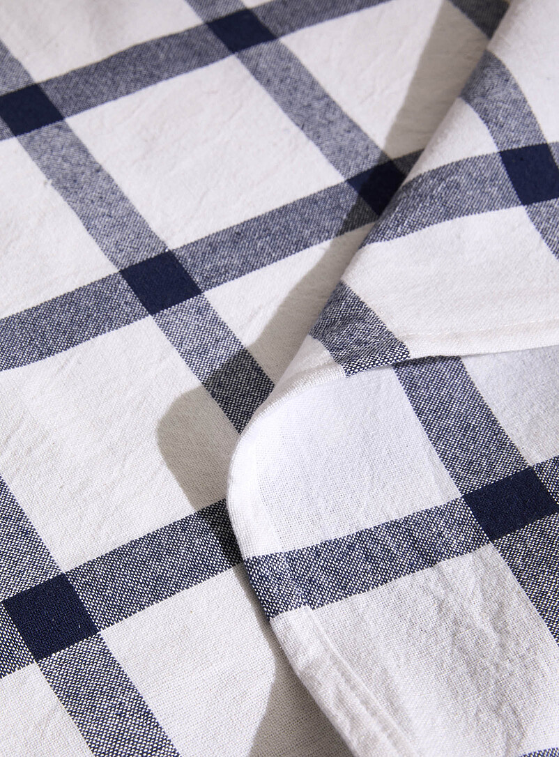Simons Maison: Le linge &agrave; vaisselle carreaux deux tons Vert