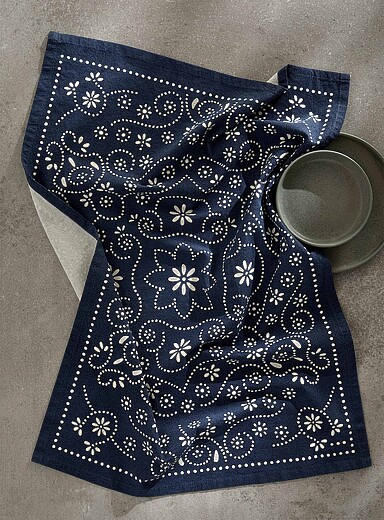 Summer flowers tea towel | Simons Maison | Kitchen Linens | Home