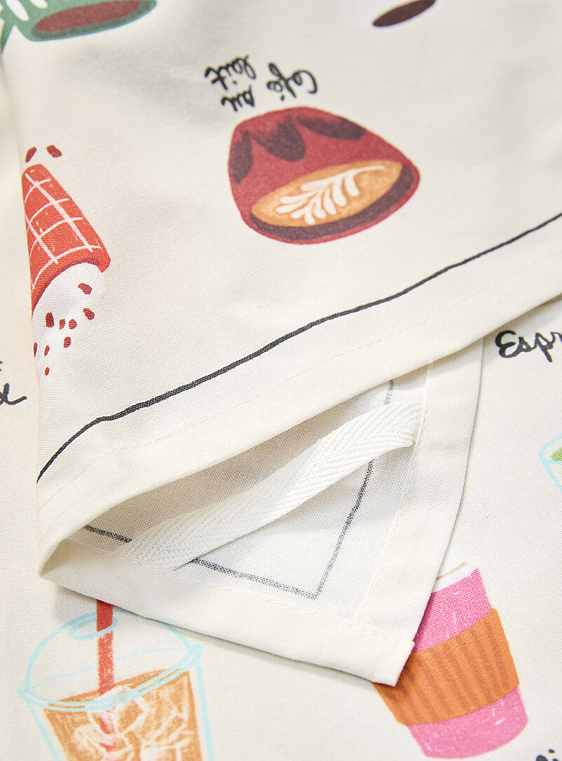 Favourite drinks tea towel product image 2