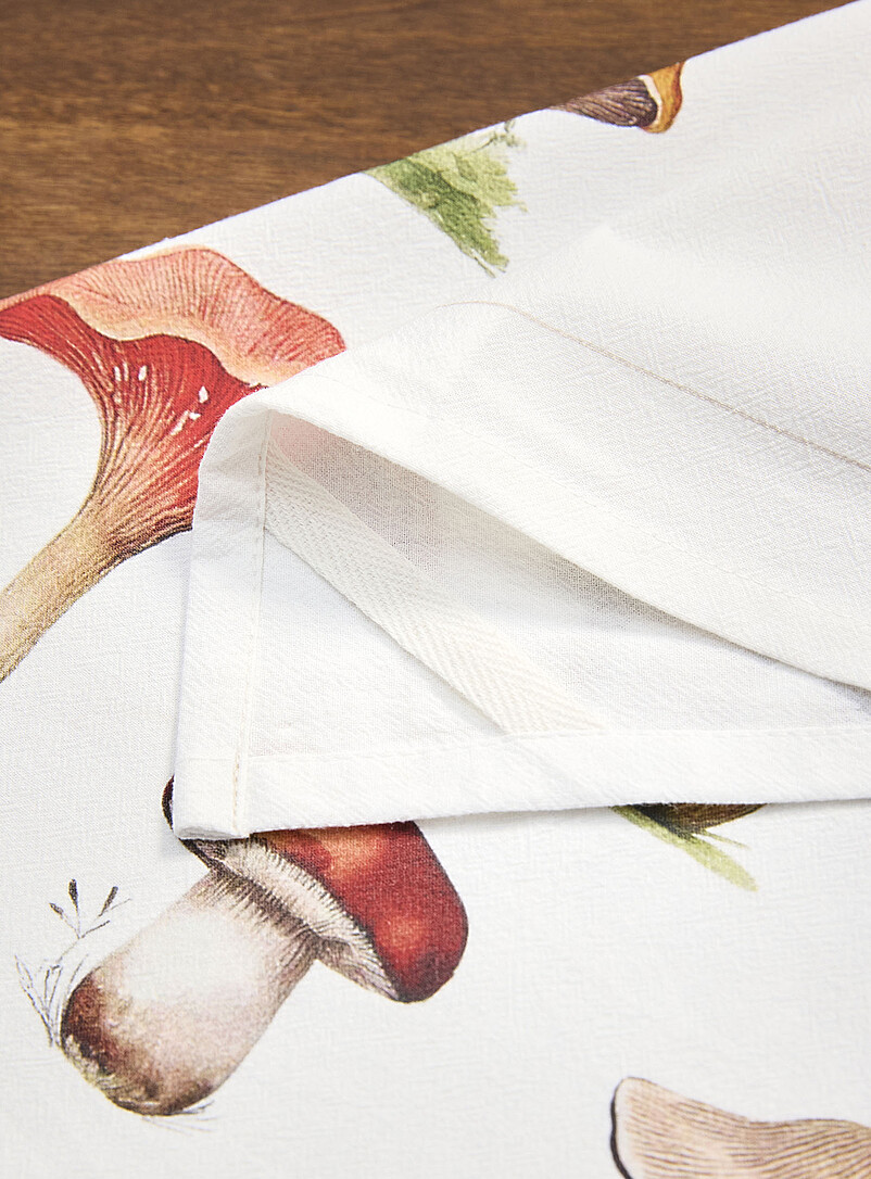 Mushrooms tea towel product image 2